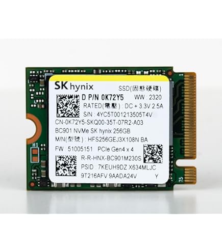 Amazon.com: OEM Hyn BC901 256GB M.2 PCI-e GEN 4X4 NVME SSD